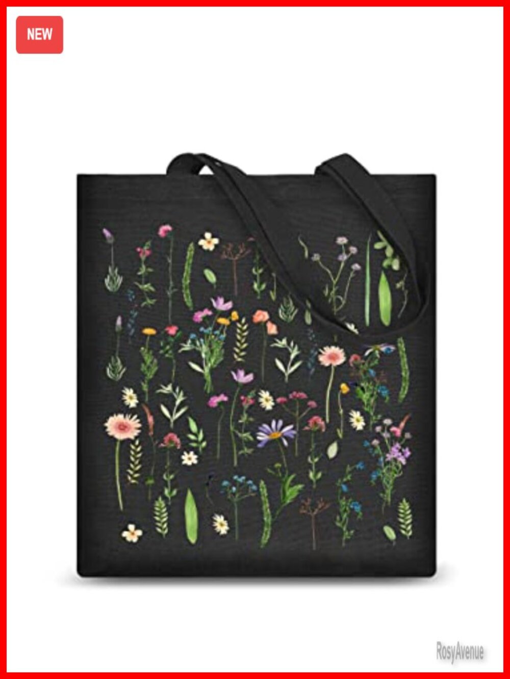 Canvas Tote Bag Aesthetic Cotton Reusable Grocery Beach College
